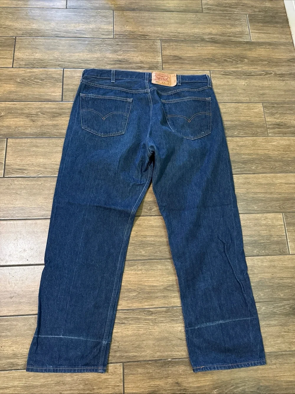 Vintage Levis 501xx Jeans Mens 42X30Blue Denim 501-0000 Button Fly
